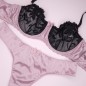 Flirty Pink Satin & Lace brings you all-satin panties