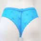 Azure Serenity: Blue Lace Panties for Crossdressing Men