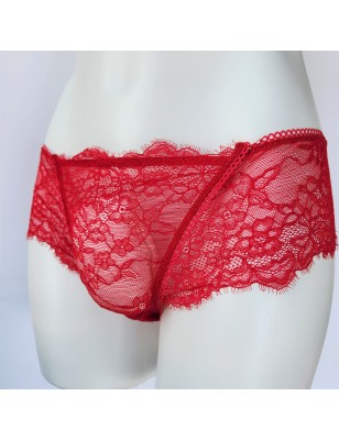 Crimson Elegance: Hot Red Panties for Men