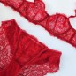 Crimson Elegance: Hot Red Panties for Men