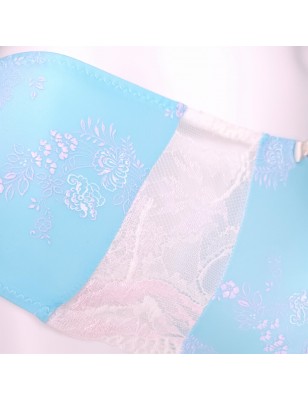 Sky Serenity: Silky Soft Blue Panties for Men