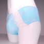 Sky Serenity: Silky Soft Blue Panties for Men