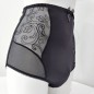 Black Elegance: High-Waist Feminine Panties for Men