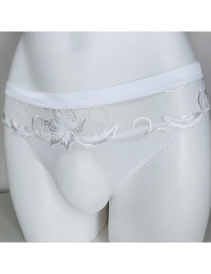 White Harmony: Mesh Panties and Thongs for Crossdressers