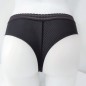 Black Leopard: Silky Sheer Men's Panties