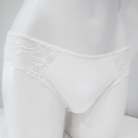 Ivory Glitter: Off-White Glittering Panties for Men