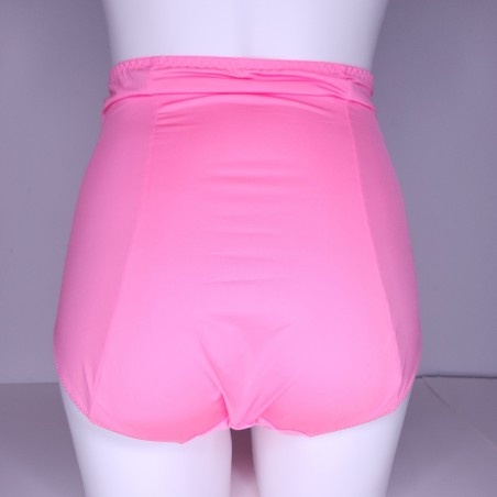 NeonLace Allure: Neon Pink Lace Panties & Thongs for M2F Crossdressers